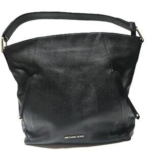 Michael Kors black leather purse